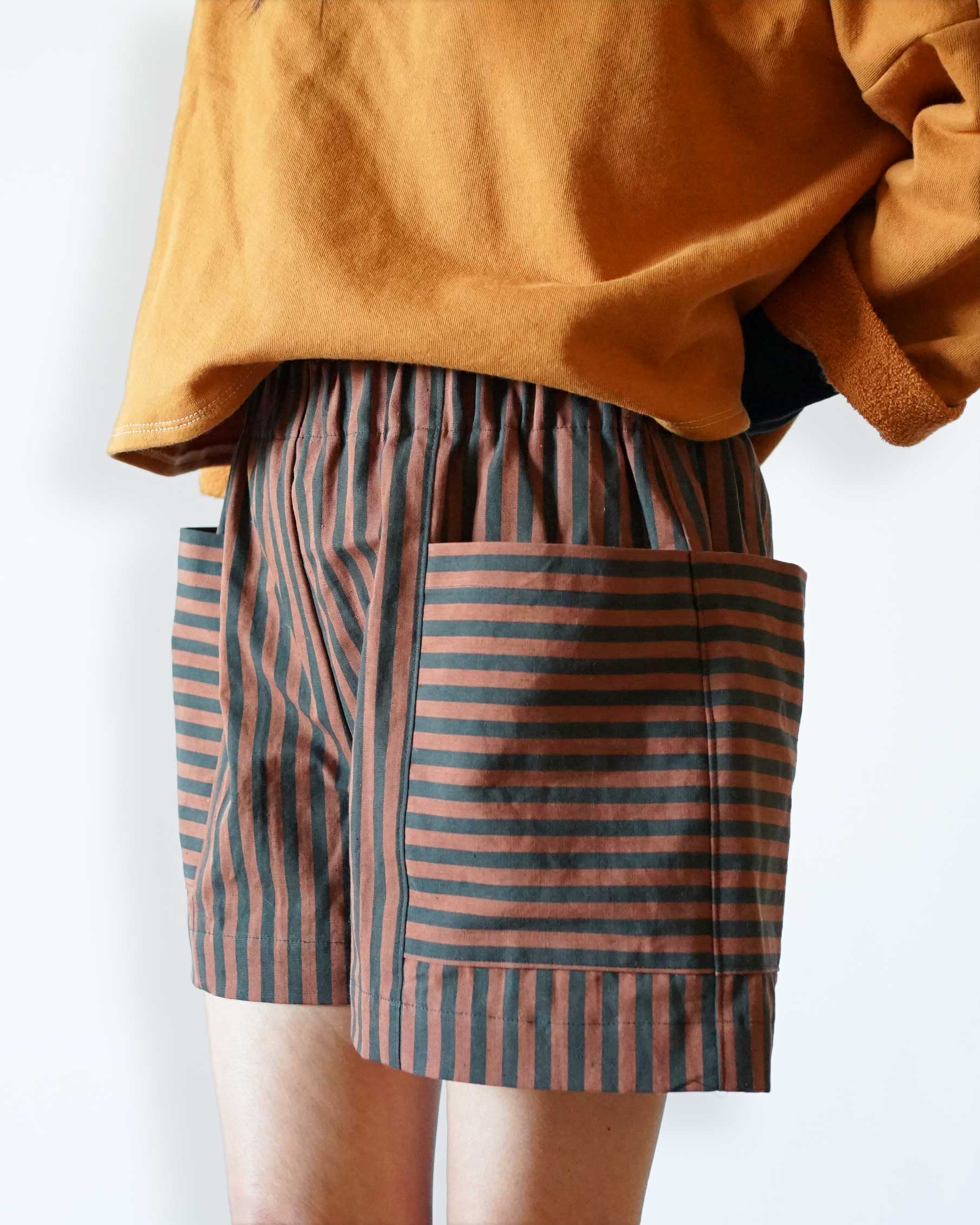 Matchy Matchy Sewing Club - Weekend Chore Shorts