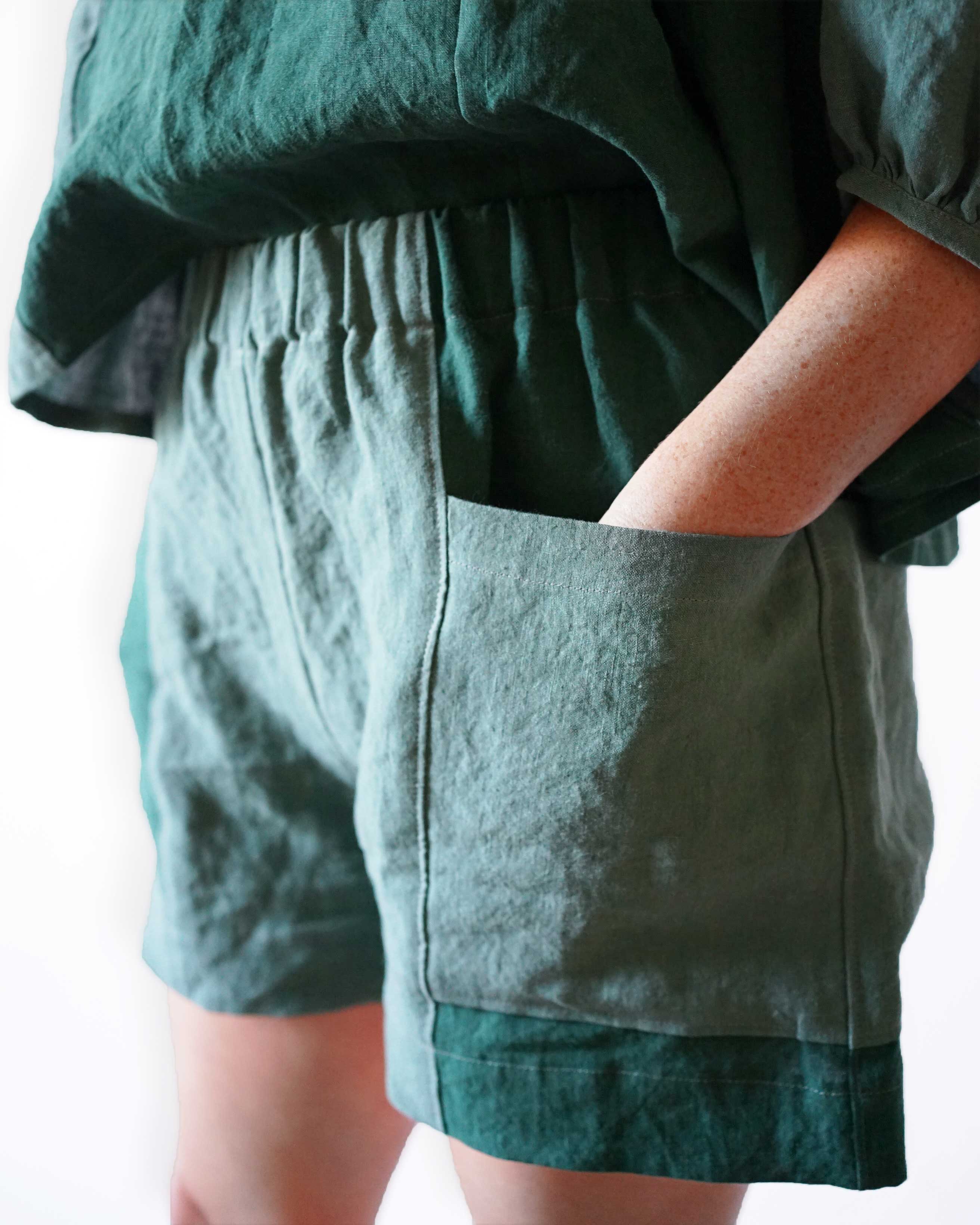 Matchy Matchy Sewing Club - Weekend Chore Shorts