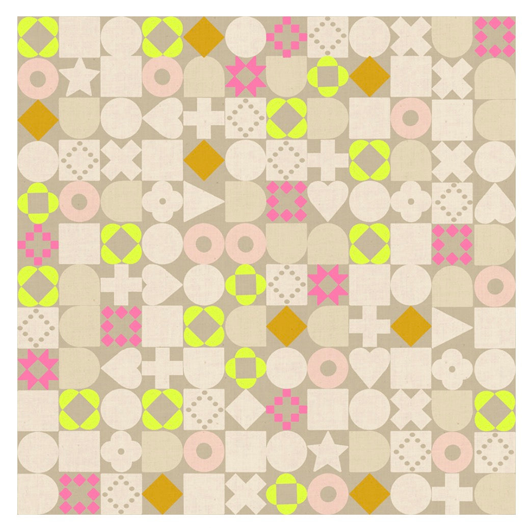 Lofi Blocked in Khaki by Ruby Star Lilac
