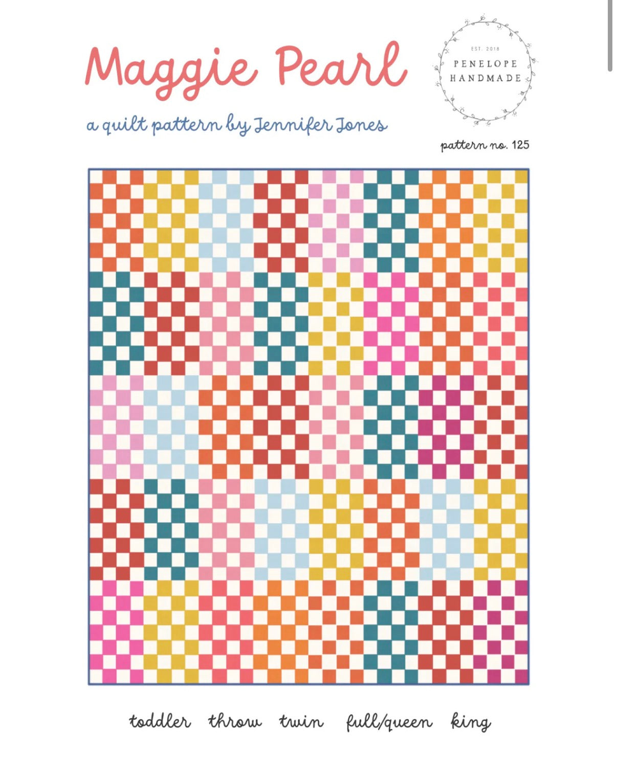Maggie Pearl Quilt Pattern | Paper Pattern | Penelope Handmade