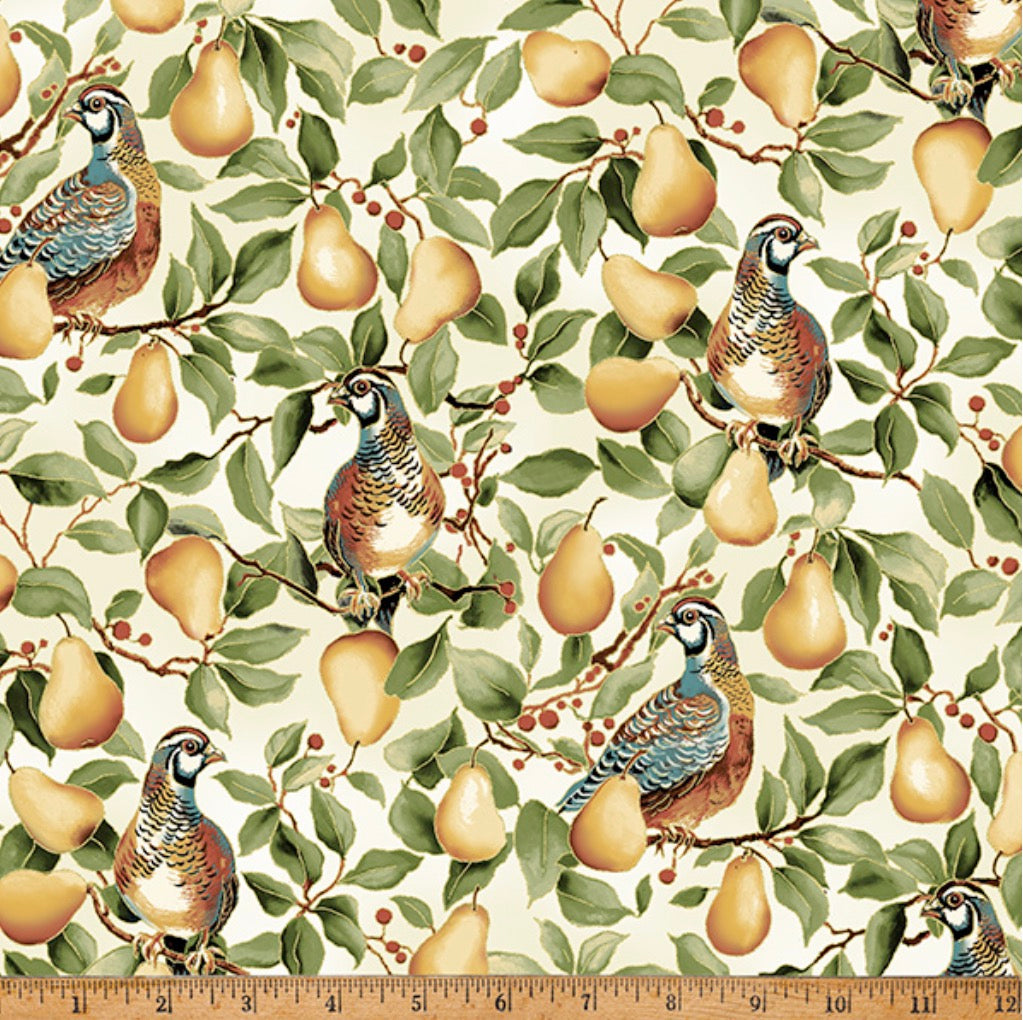 In a Pear Tree by Hoffman Fabrics