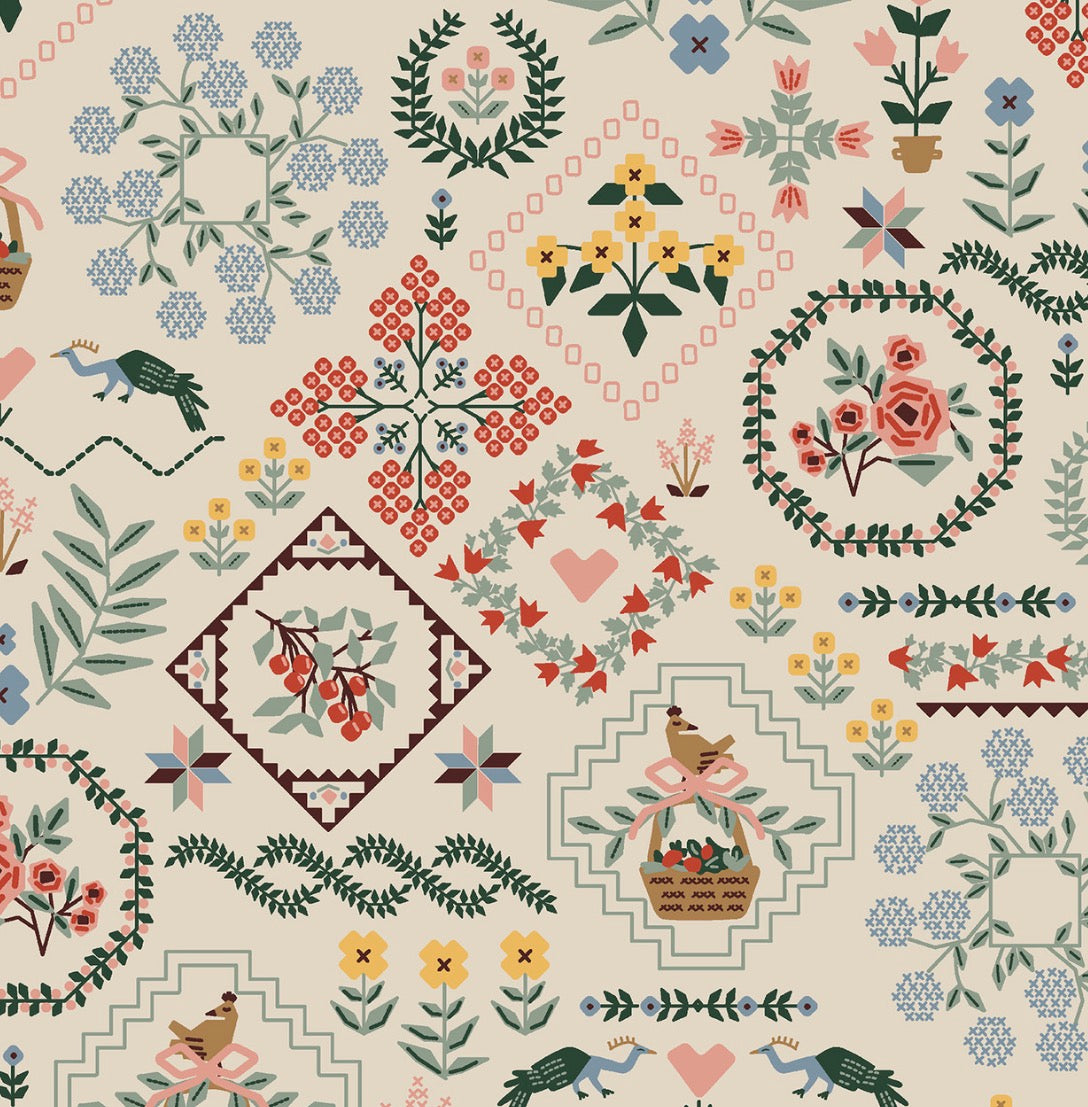Home Sweet Home Rifle Paper Co Heritage Linen
