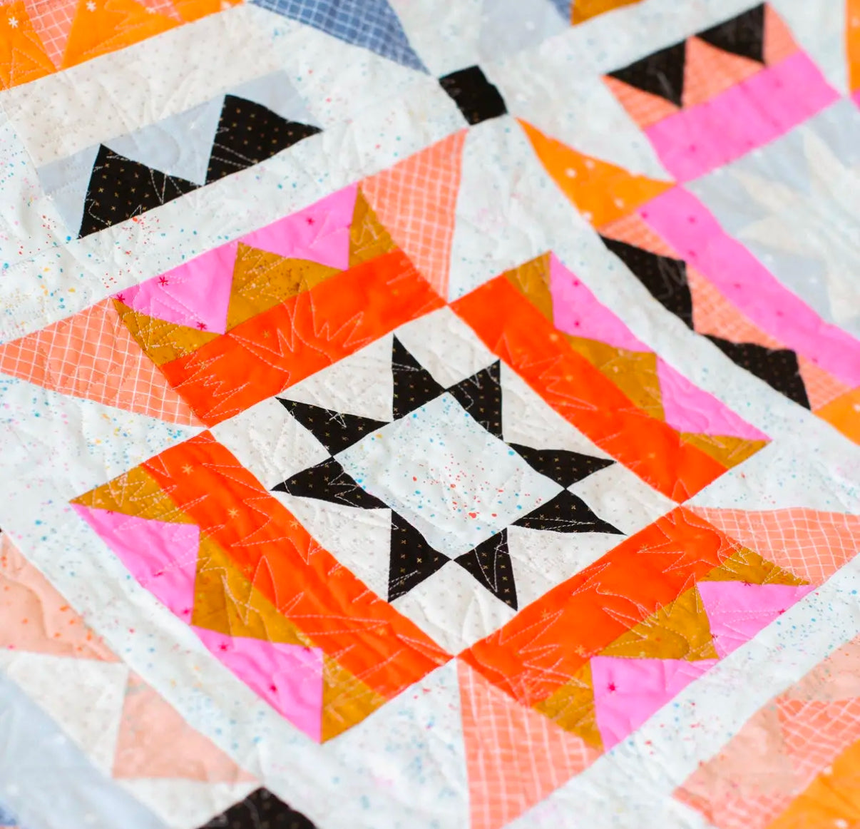 Nova Star Quilt by Then Came June