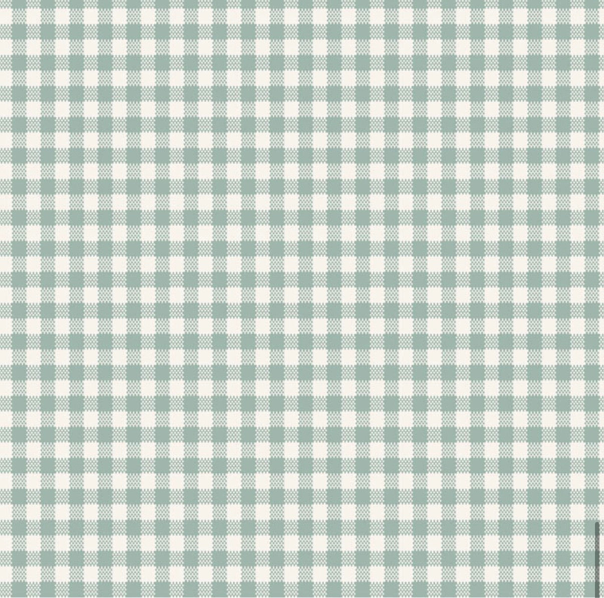 Tilda Widebacks 108” wide Gingham Duckegg