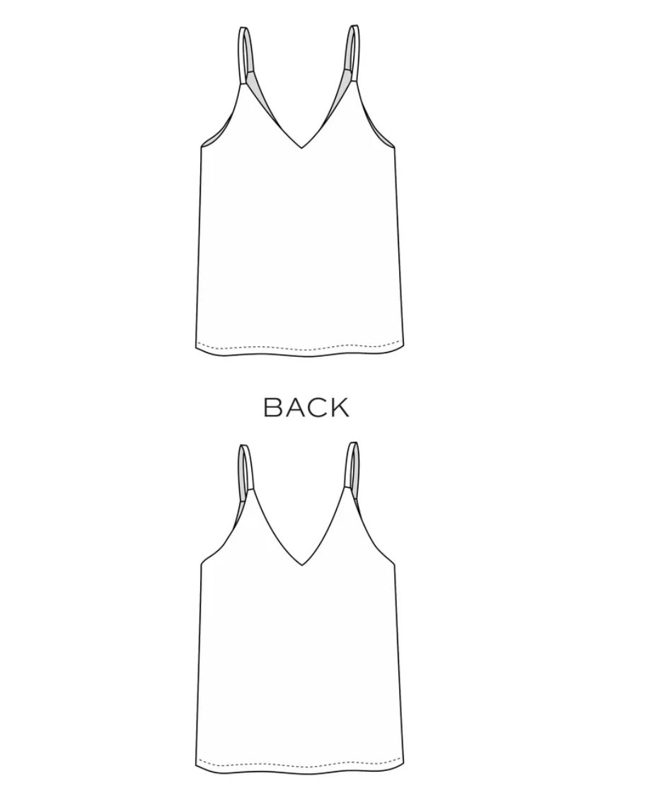 Ogden Cami Pattern True Bias Size 0-18
