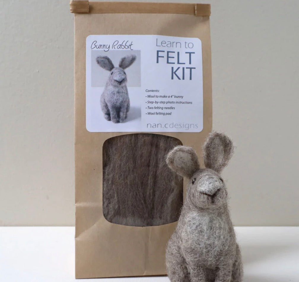 Bunny Felting Kit