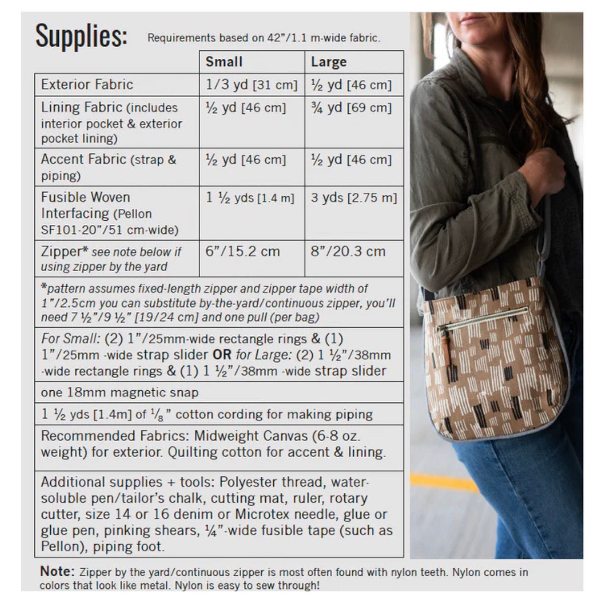 Trail Tote Noodlehead Bag Pattern