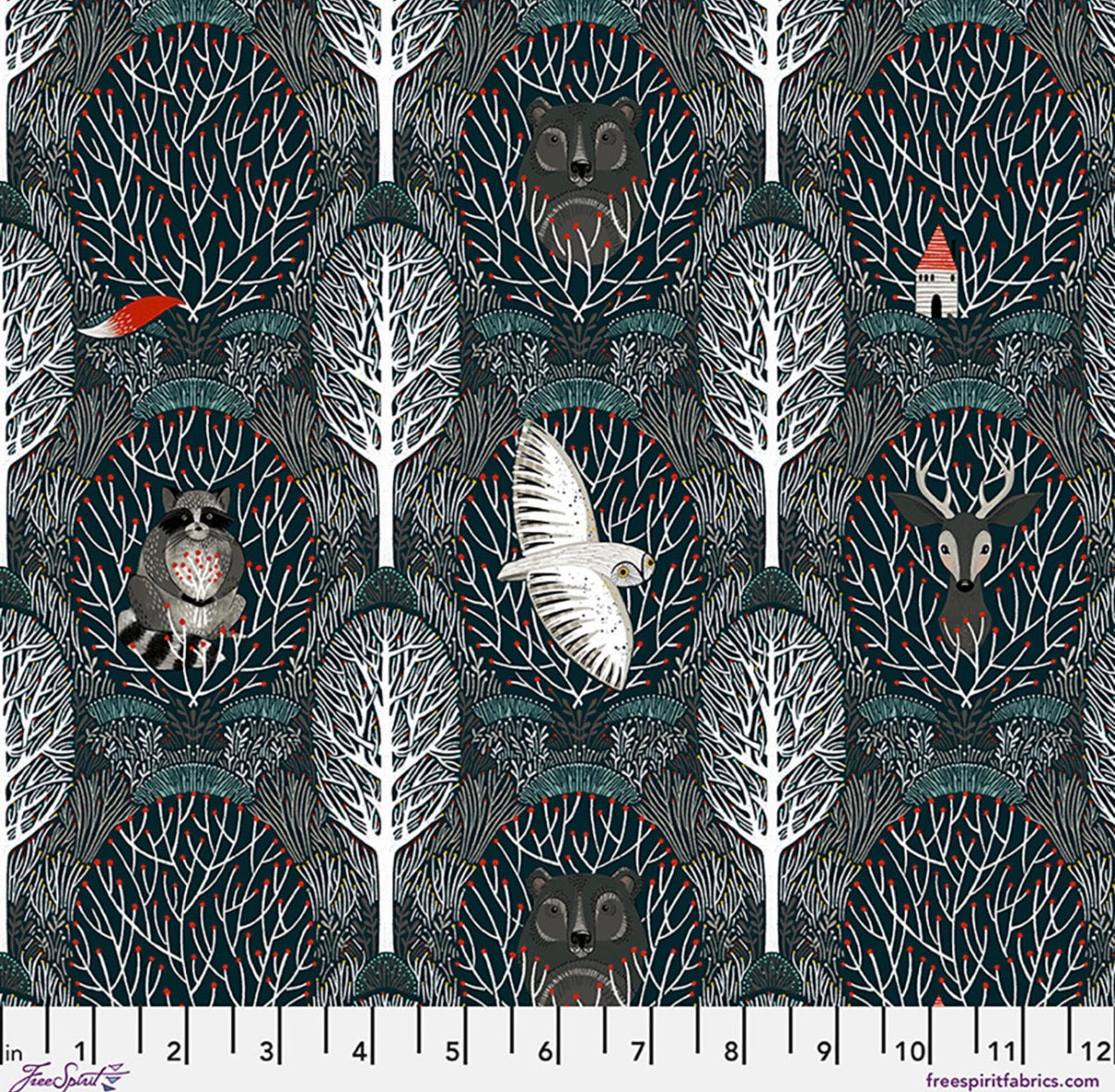 Silent Night Woodland Friends