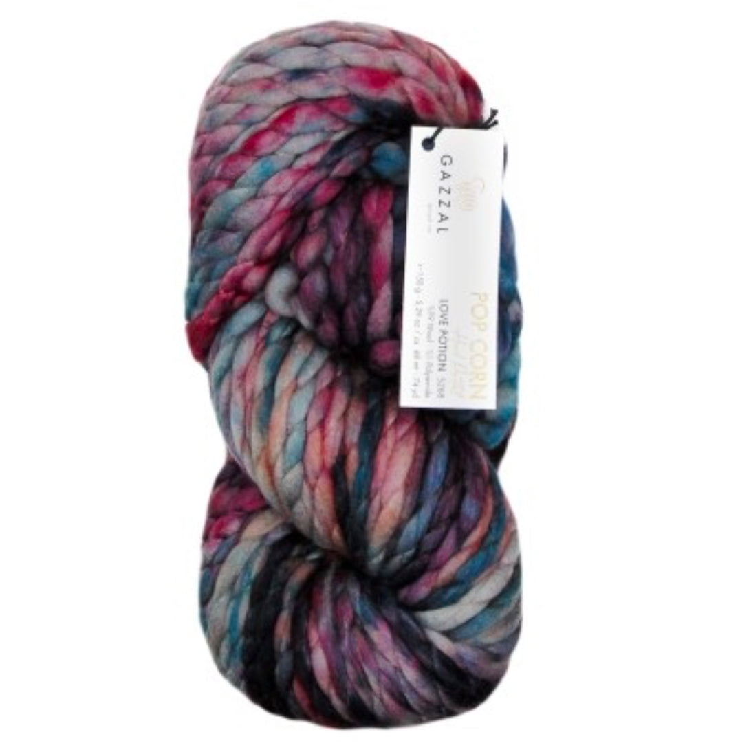 Gazzal Popcorn Yarn Love Potion