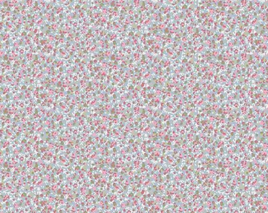 Petite Fleur By Makower UK Blue Petals