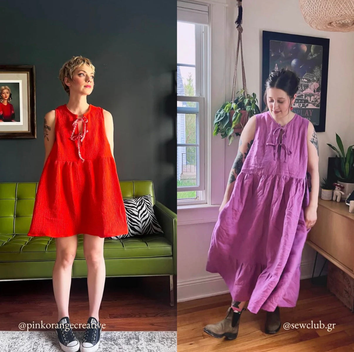 Syd Tie Top + Dress Pattern by Syd Graham PDF (Beginner)