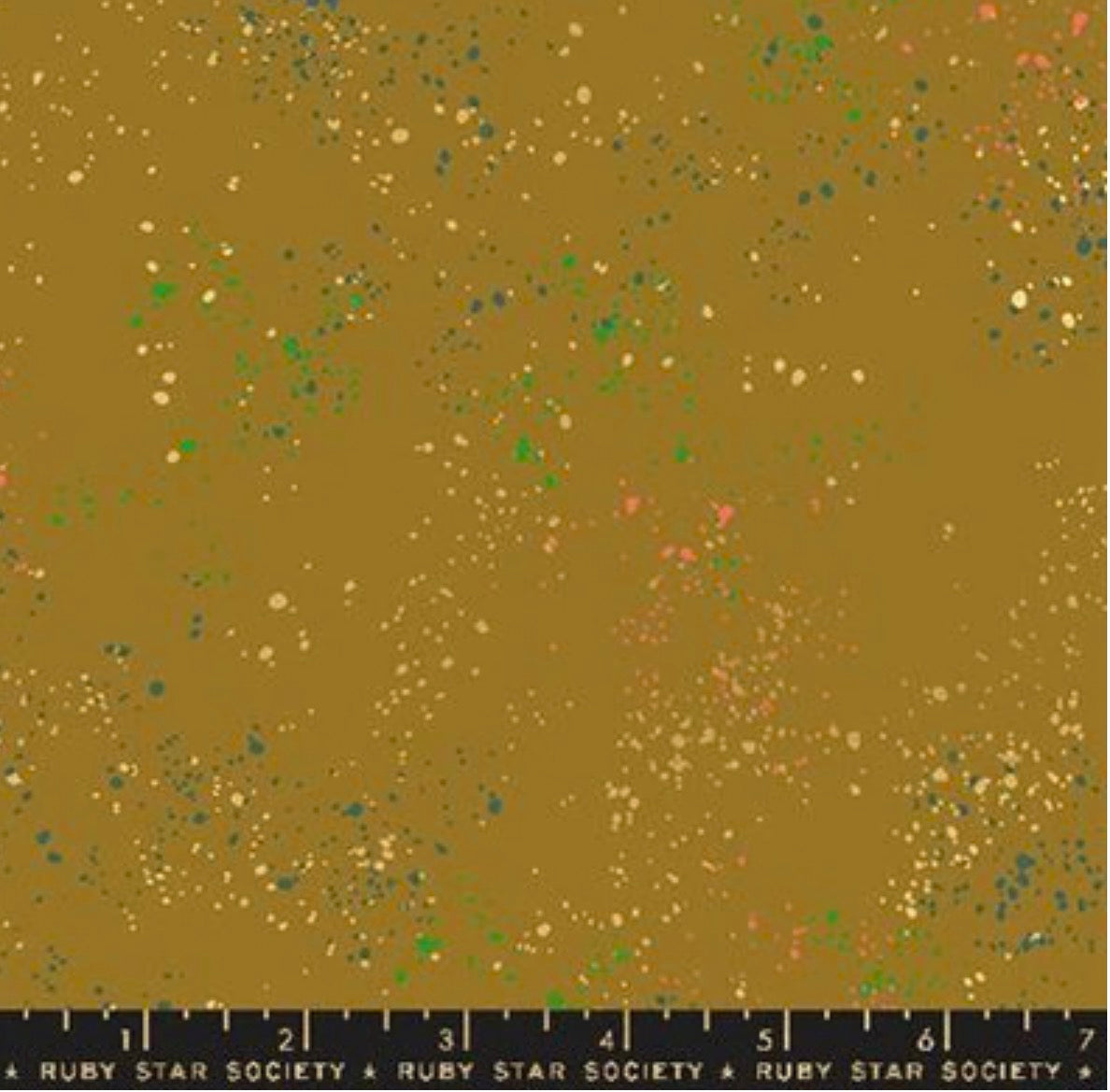 Speckled Daisy Ruby Star Suede