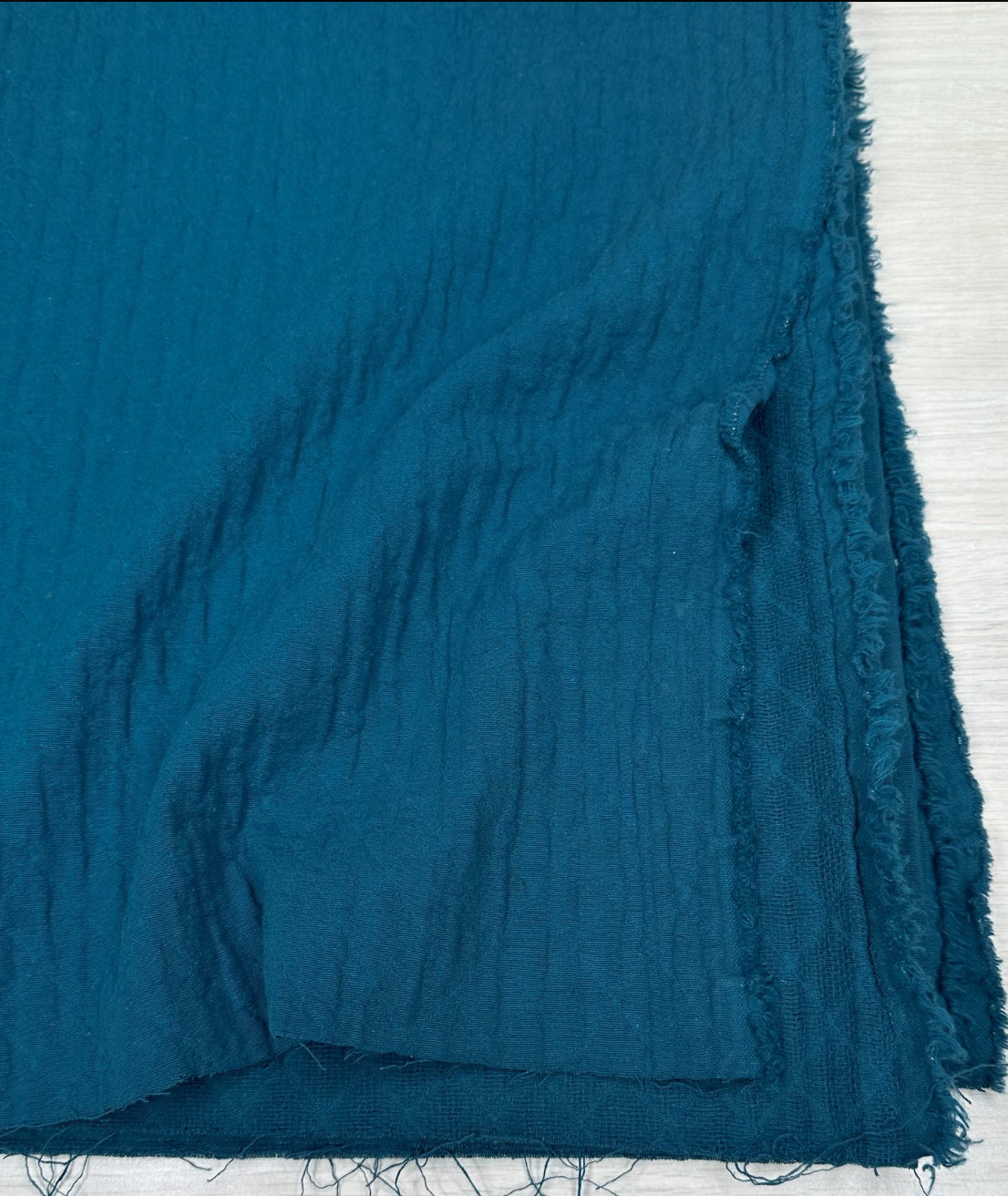 Woven Cotton Jaquard Blue