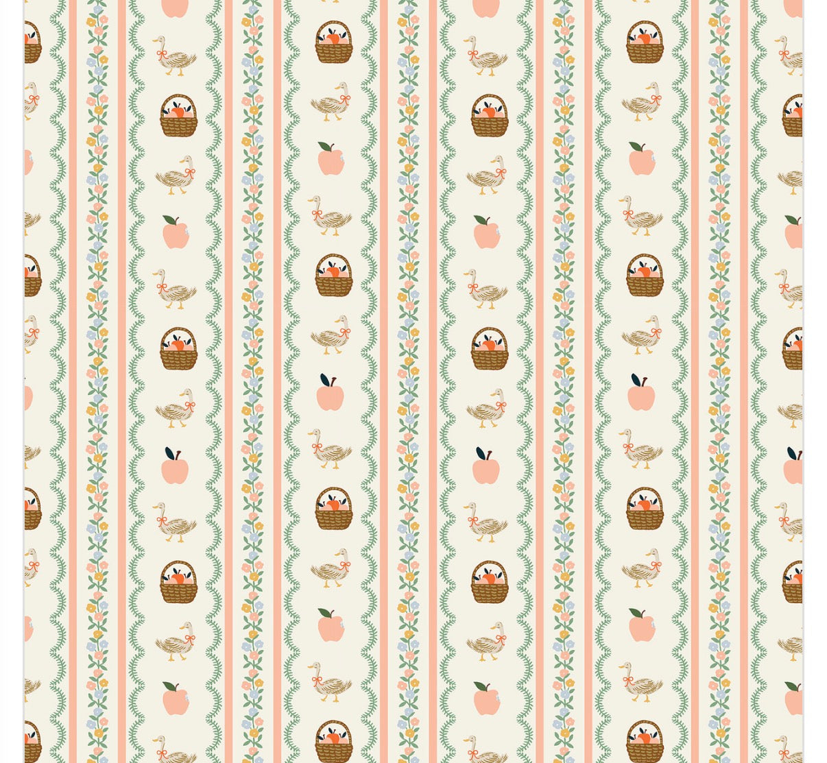 Home Sweet Home Rifle Paper Co Farmhouse Stripe Cream