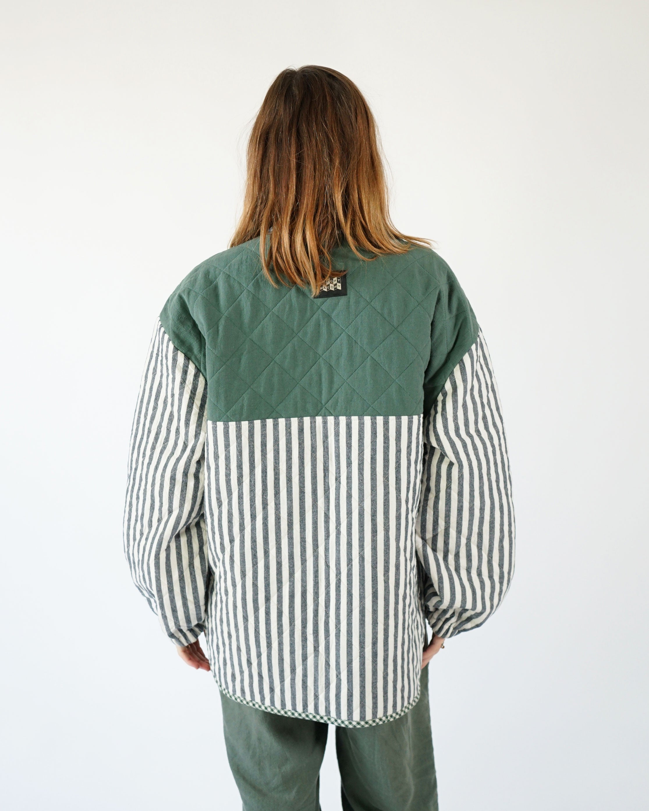 Matchy Matchy Sewing Club - Quilted Homebody Jacket - Digital Download