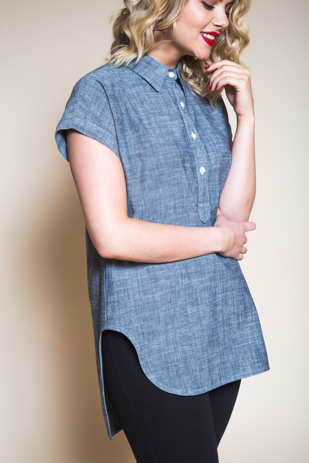 Kalle Shirt/Shirtdress Pattern by Closet Core