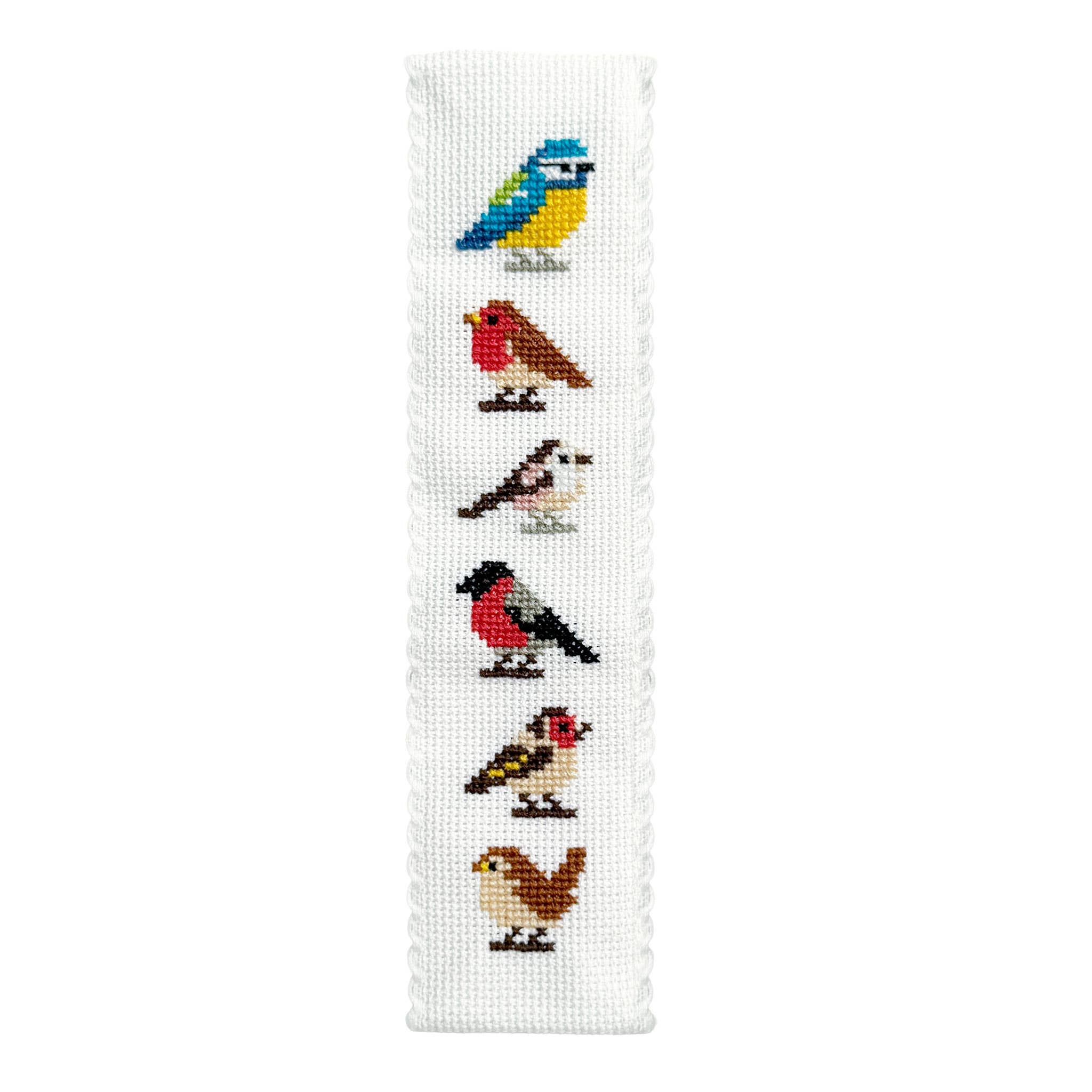 The Crafty Kit Company - Garden Birds Cross Stitch Bookmark Kit