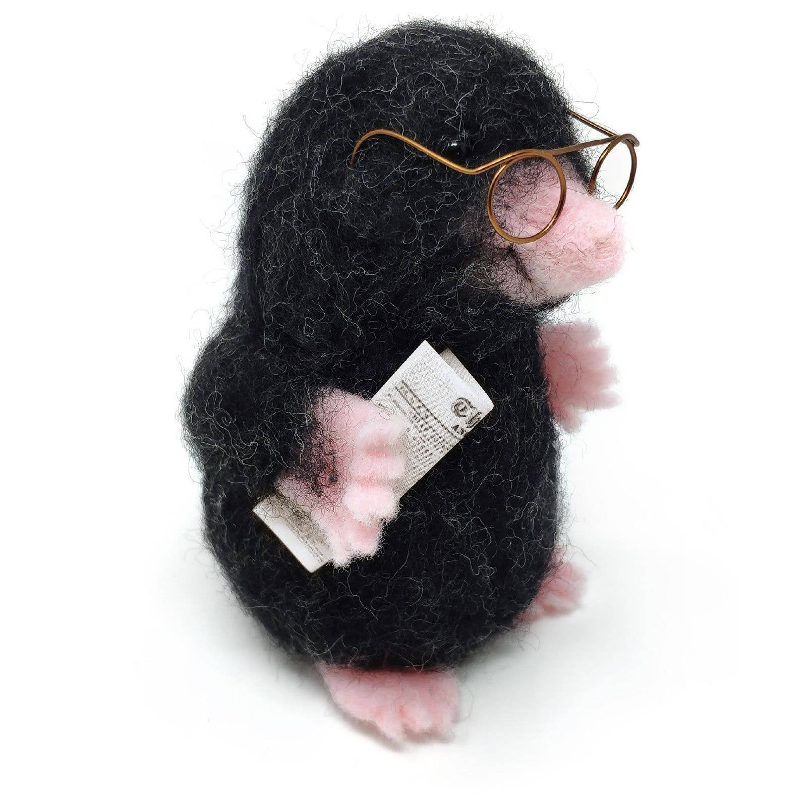 The Crafty Kit Company - Mr Mole Needle Felting Craft Kit