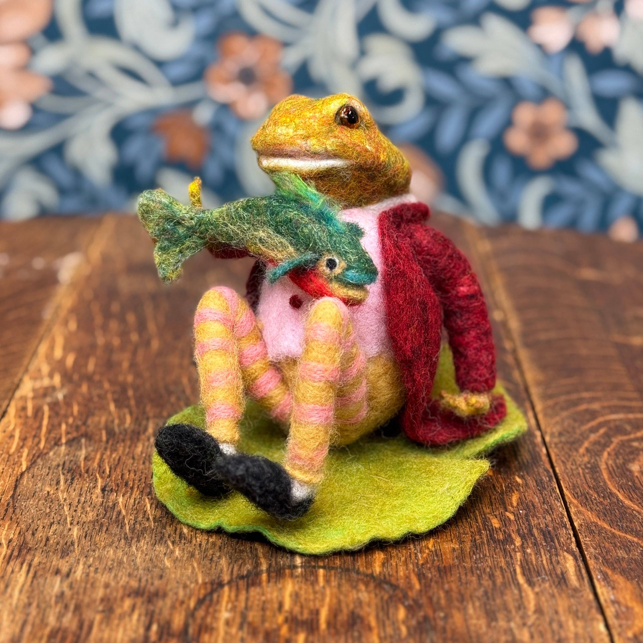 The Crafty Kit Company - Beatrix Potter - Jeremy Fisher Needle Felting Craft Kit