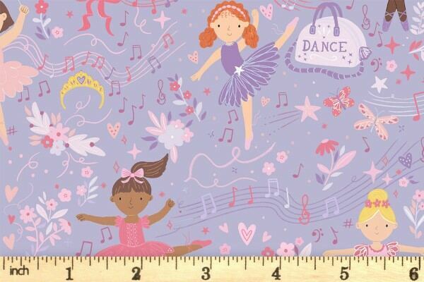 Makover Dance Class Ballerinas Purple