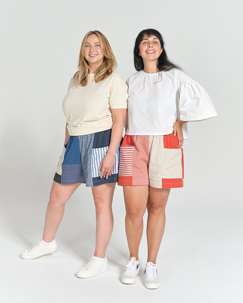 Matchy Matchy Sewing Club - Weekend Chore Shorts