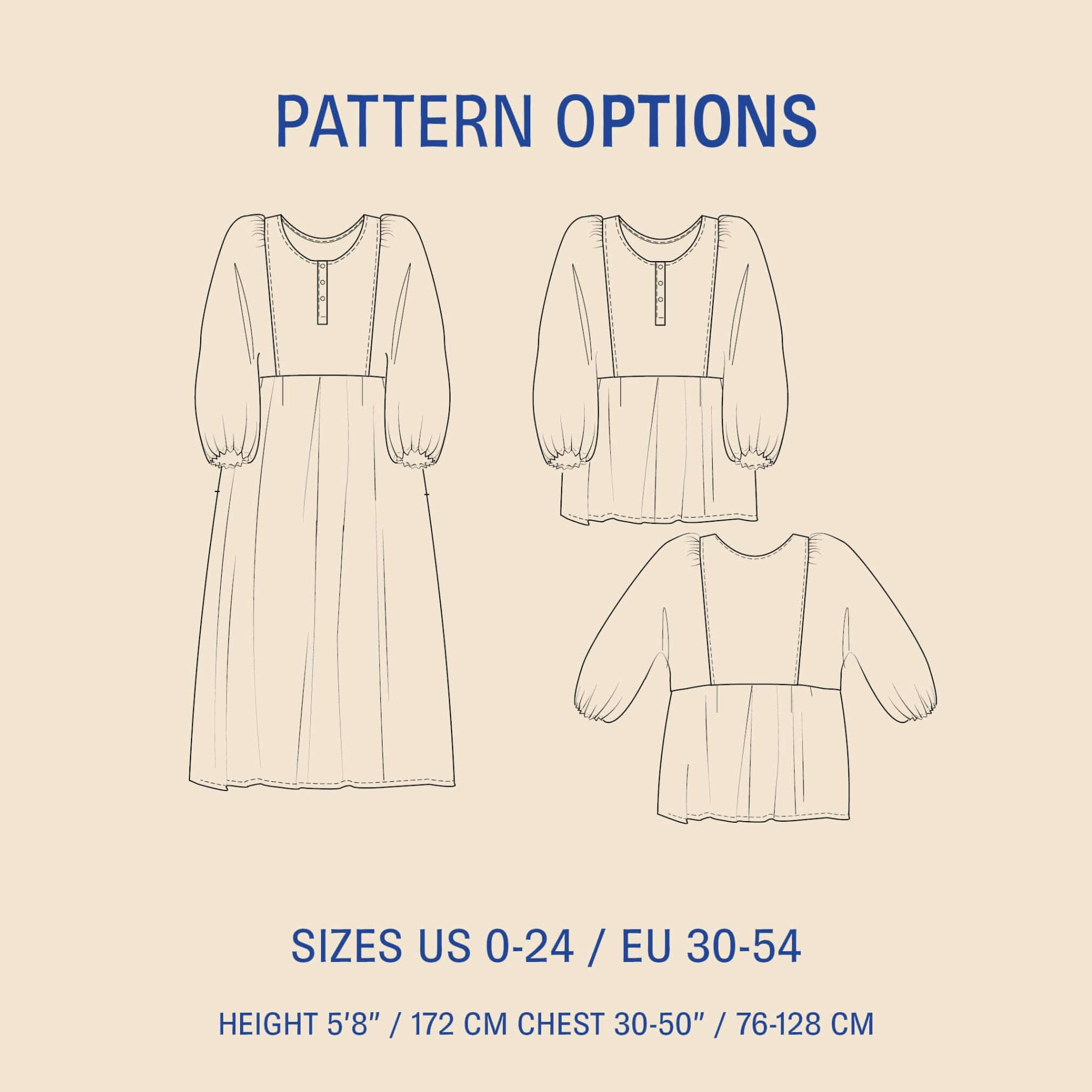 Balka Dress Sewing Pattern Wardrobe By Me