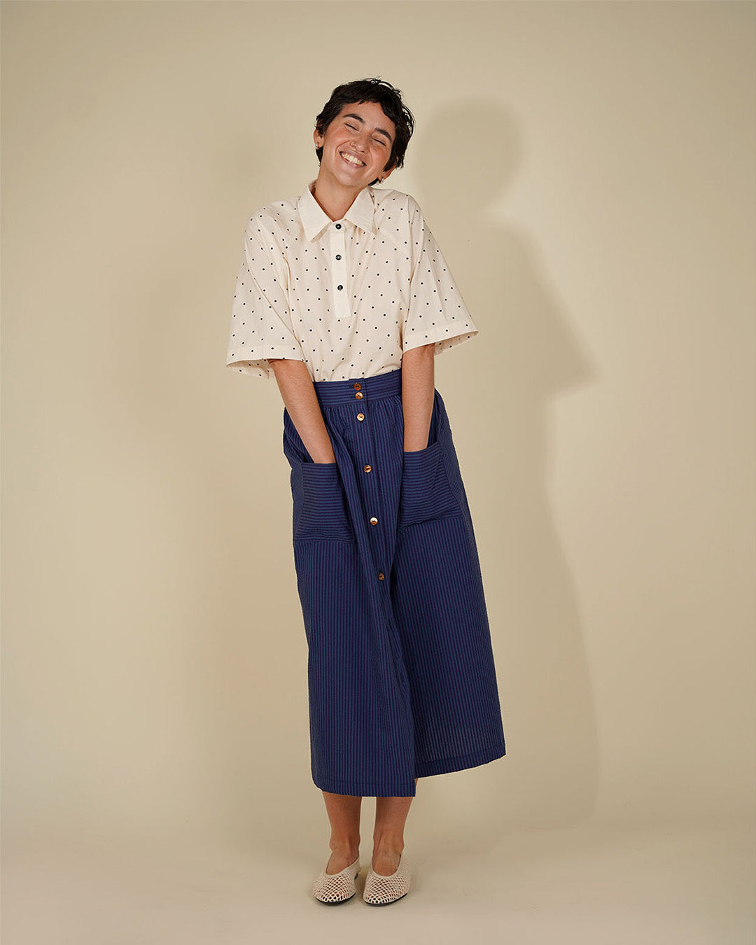 Front Button Skirt Pattern