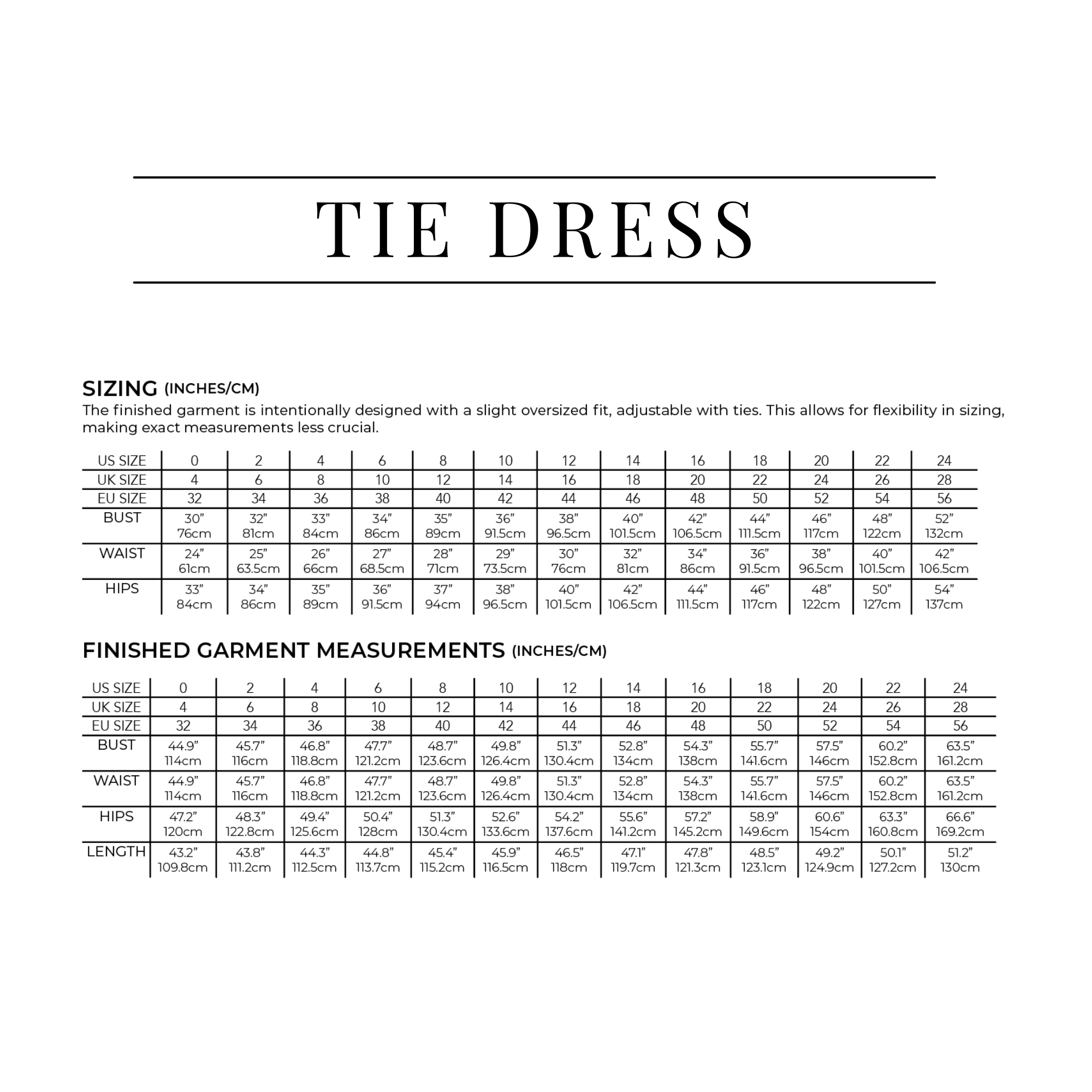 PDF Tie Dress Pattern - Sewing Therapy
