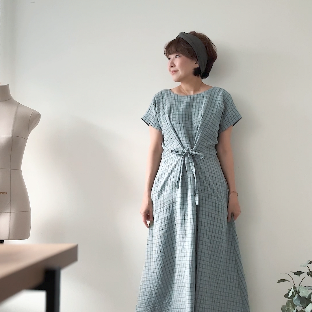 PDF Tie Dress Pattern - Sewing Therapy