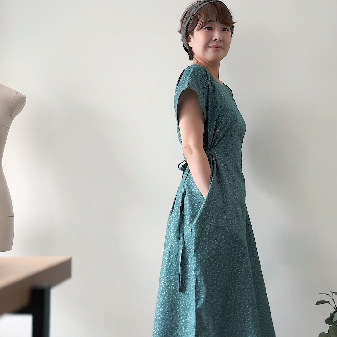 PDF Tie Dress Pattern - Sewing Therapy